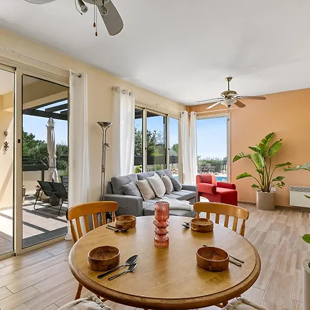 Seaview Villa In Peyia | Private Pool & Jacuzzi By Vichy Holidays ヴィラ パ フォス