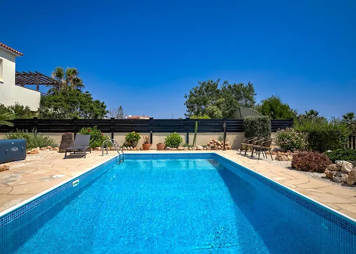 Hytte Seaview In Peyia | Private Pool & Jacuzzi By Vichy Holidays *