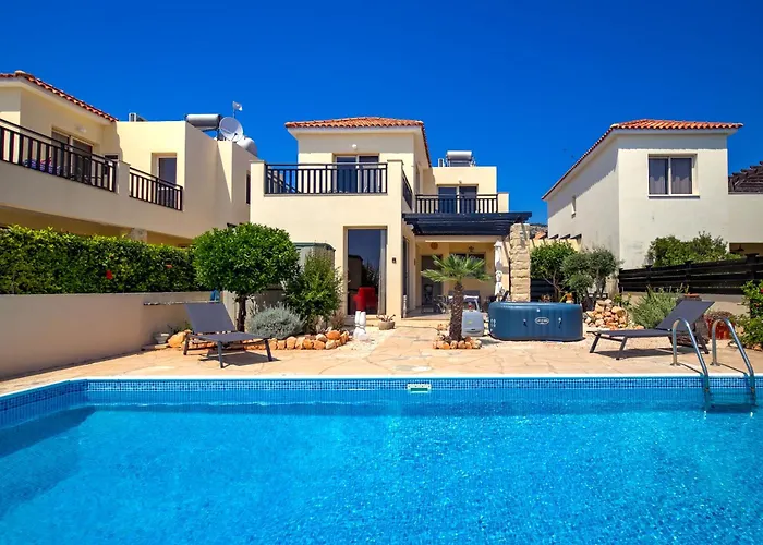 Seaview In Peyia | Private Pool & Jacuzzi By Vichy Holidays * Paphos